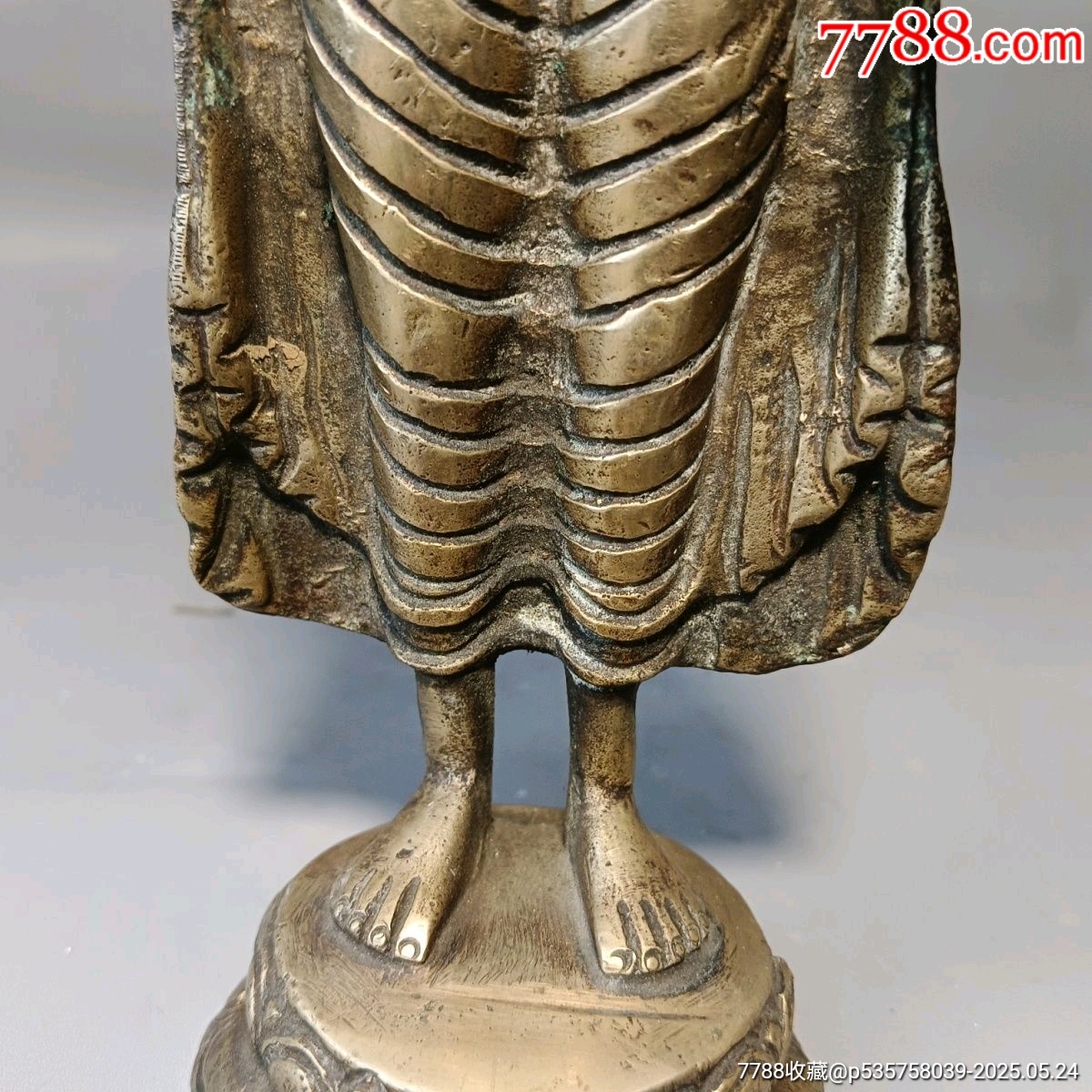 清代尼泊爾銅佛像_價格1580元_第5張_