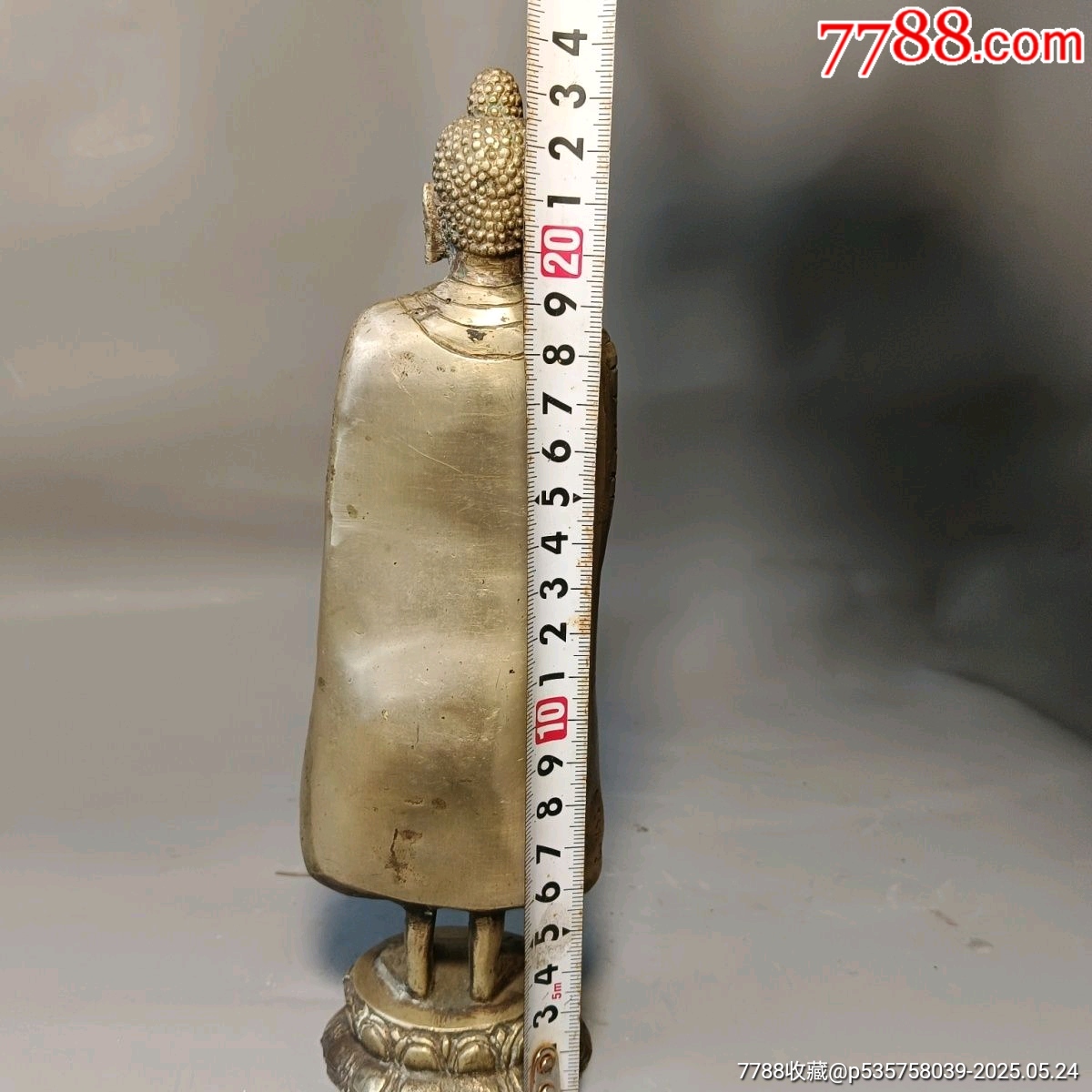 清代尼泊爾銅佛像_價格1580元_第6張_