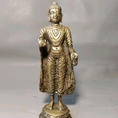 清代尼泊爾銅佛像(au41390080)_7788收藏__收藏?zé)峋€