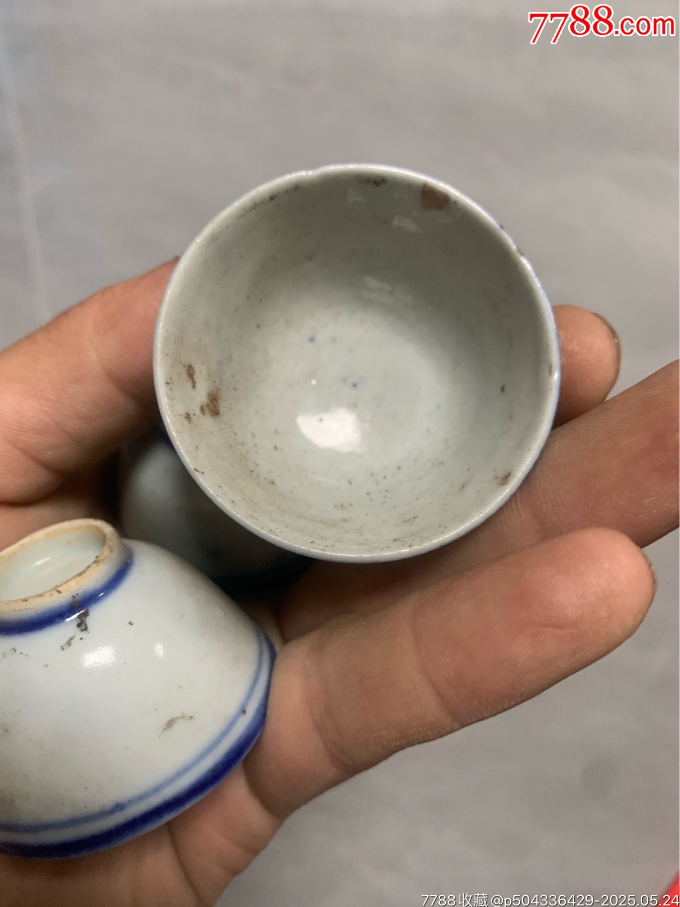 三個(gè)品相可以的民國瓷杯一起拍。_價(jià)格6元【放漏哥】_第3張_