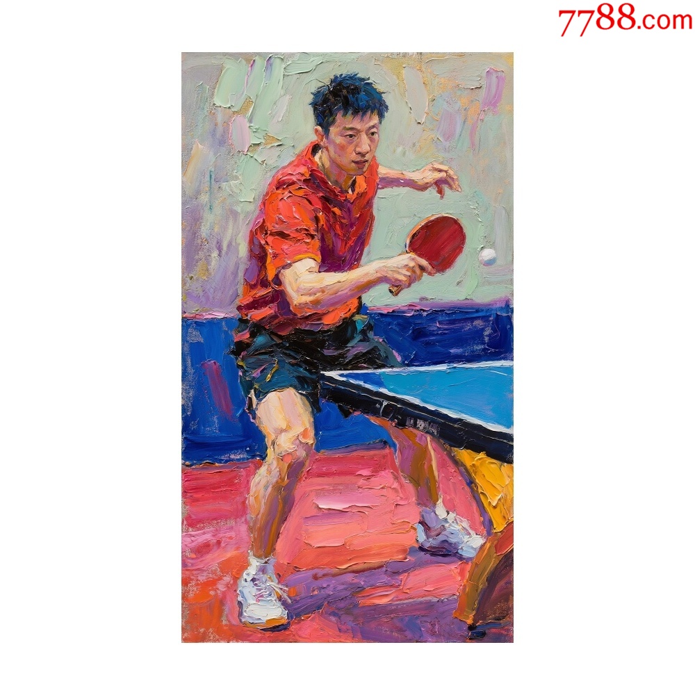 人物油畫原創(chuàng)作品_價格100元_第1張_