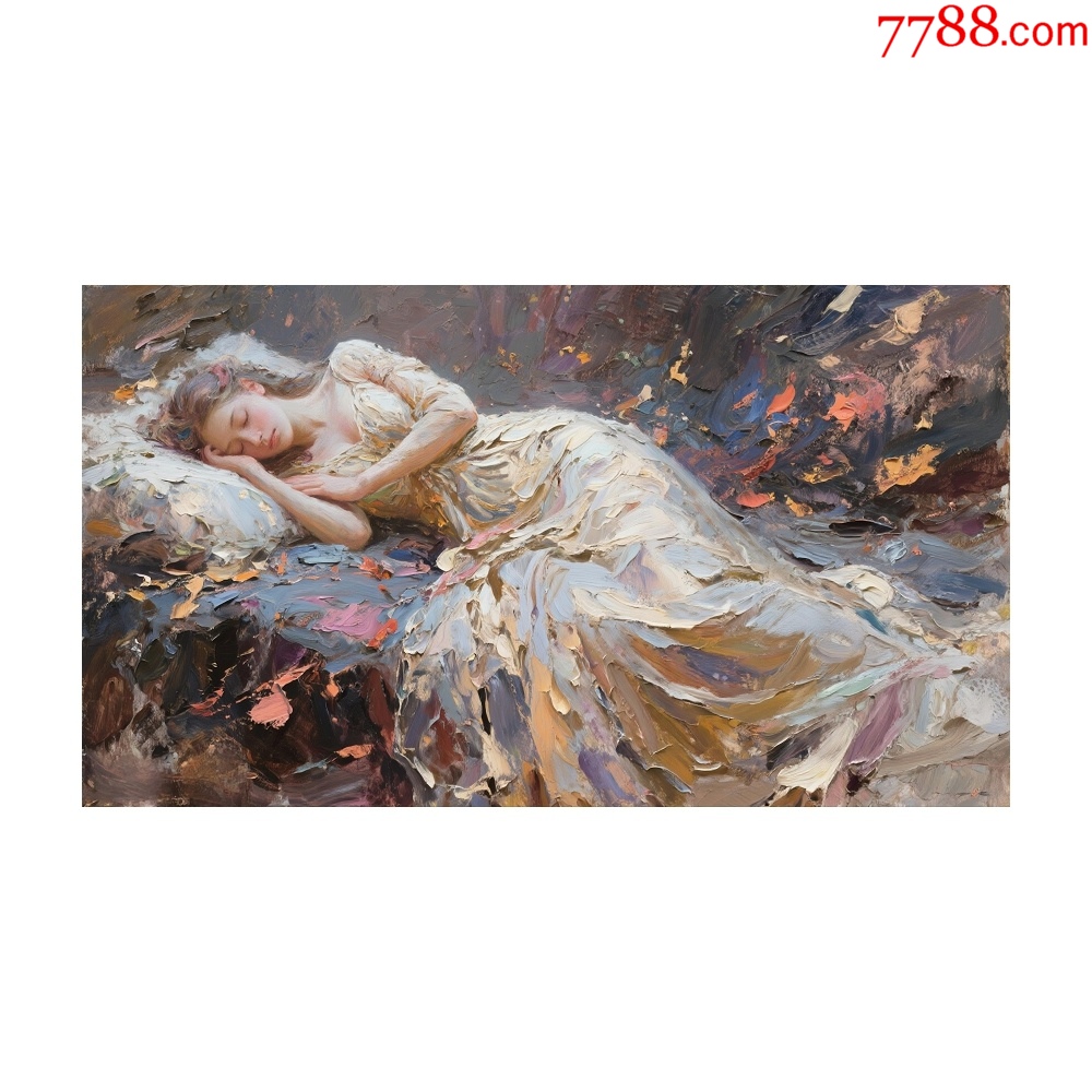 人物油畫原創(chuàng)作品_價(jià)格50元_第1張_