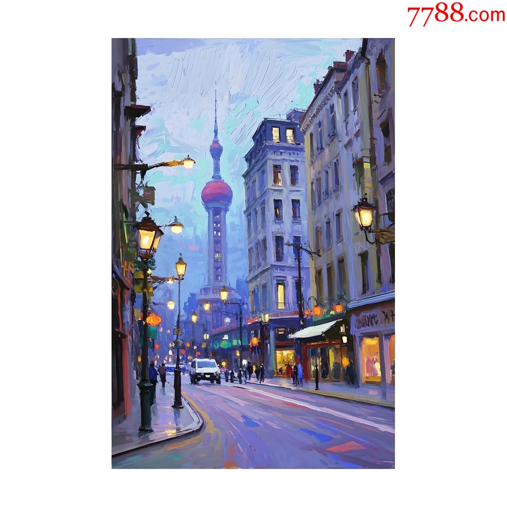 風(fēng)景油畫(huà)原創(chuàng)作品_價(jià)格50元_第1張_