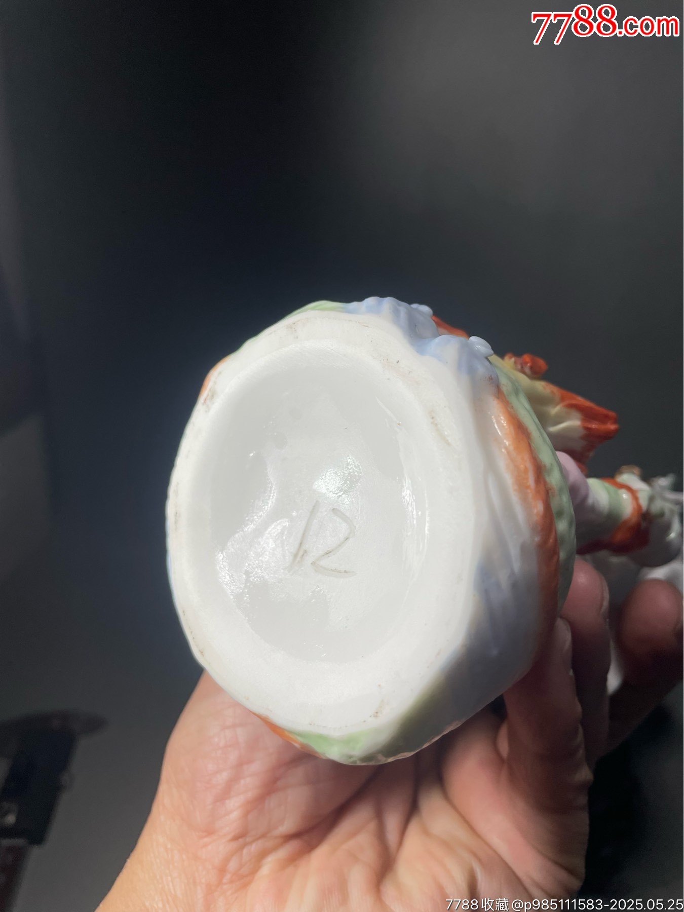 567瓷器／高白泥高白釉／立蓮觀音擺件+老送子觀音，老滴水觀音，釉水一流，全品難_價(jià)格562元_第7張_