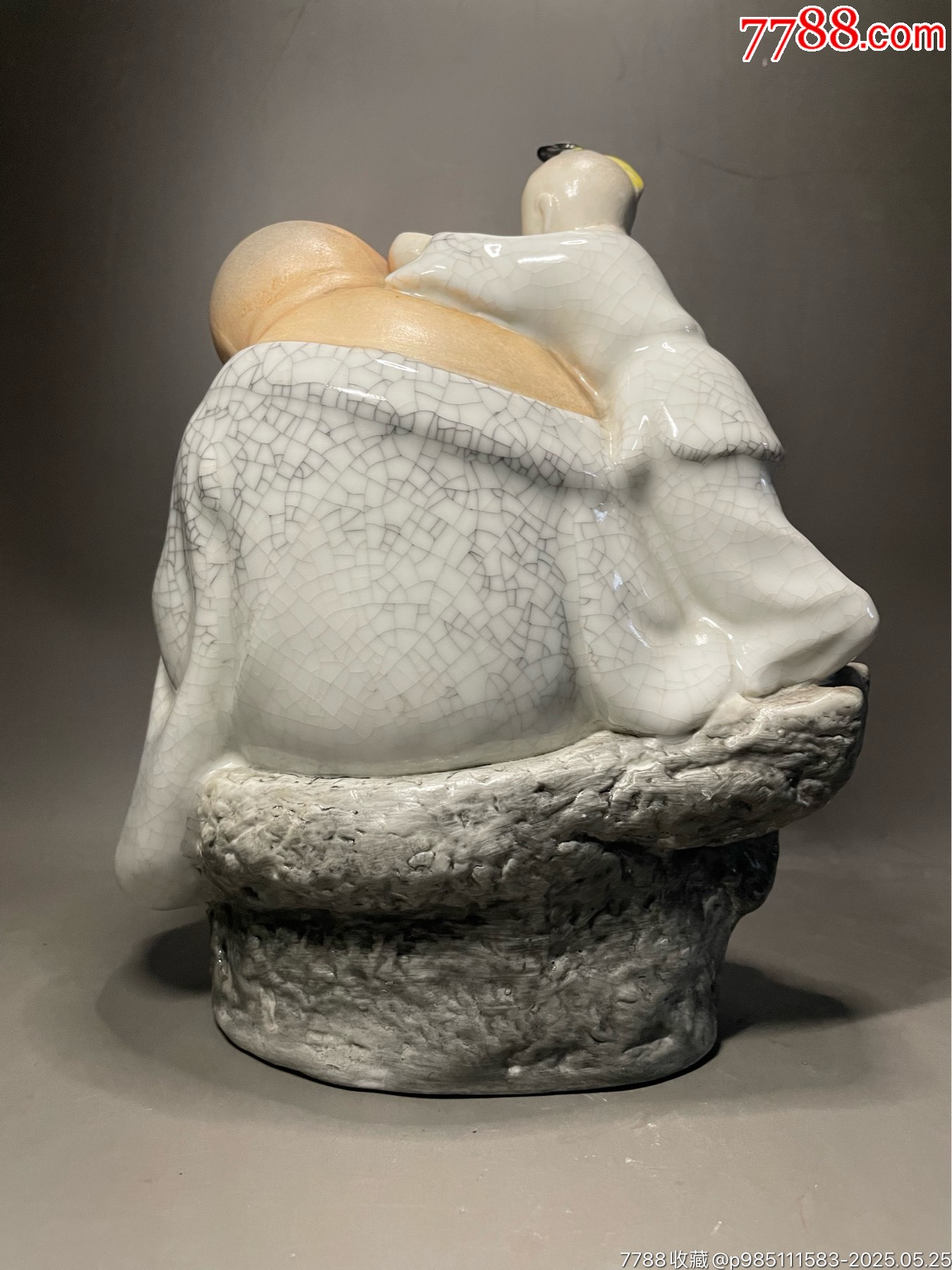 567瓷器／大師作品／潮州市楓溪林鴻禧大師作品《童子和佛》／高20公分寬18公分_價(jià)格562元_第4張_