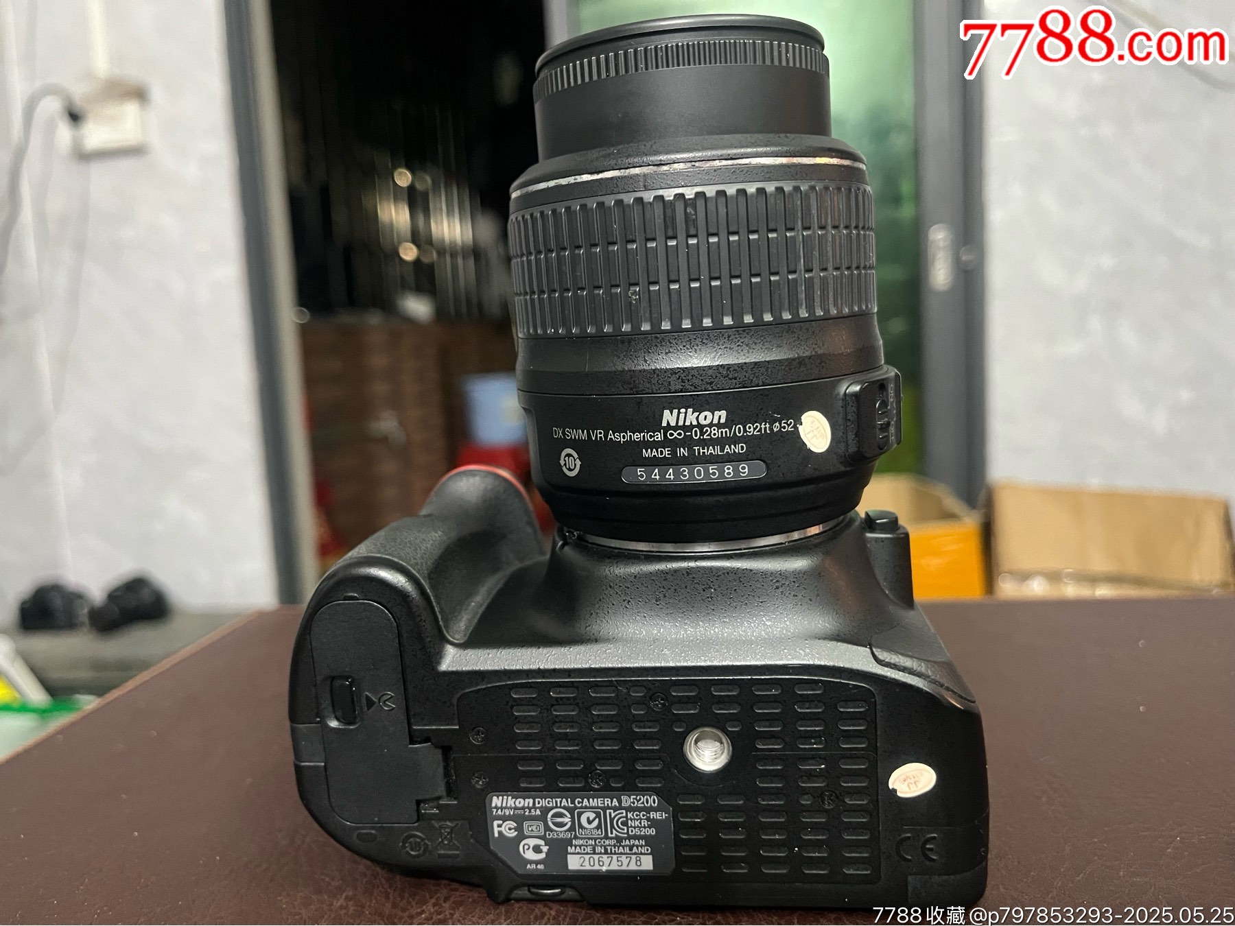 尼康D5200相機配18-55mmVR防抖鏡頭套機_價格1100元_第6張_