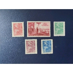 老紀(jì)特新票兩套輕微黃