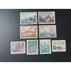 老紀(jì)特新票兩套微黃