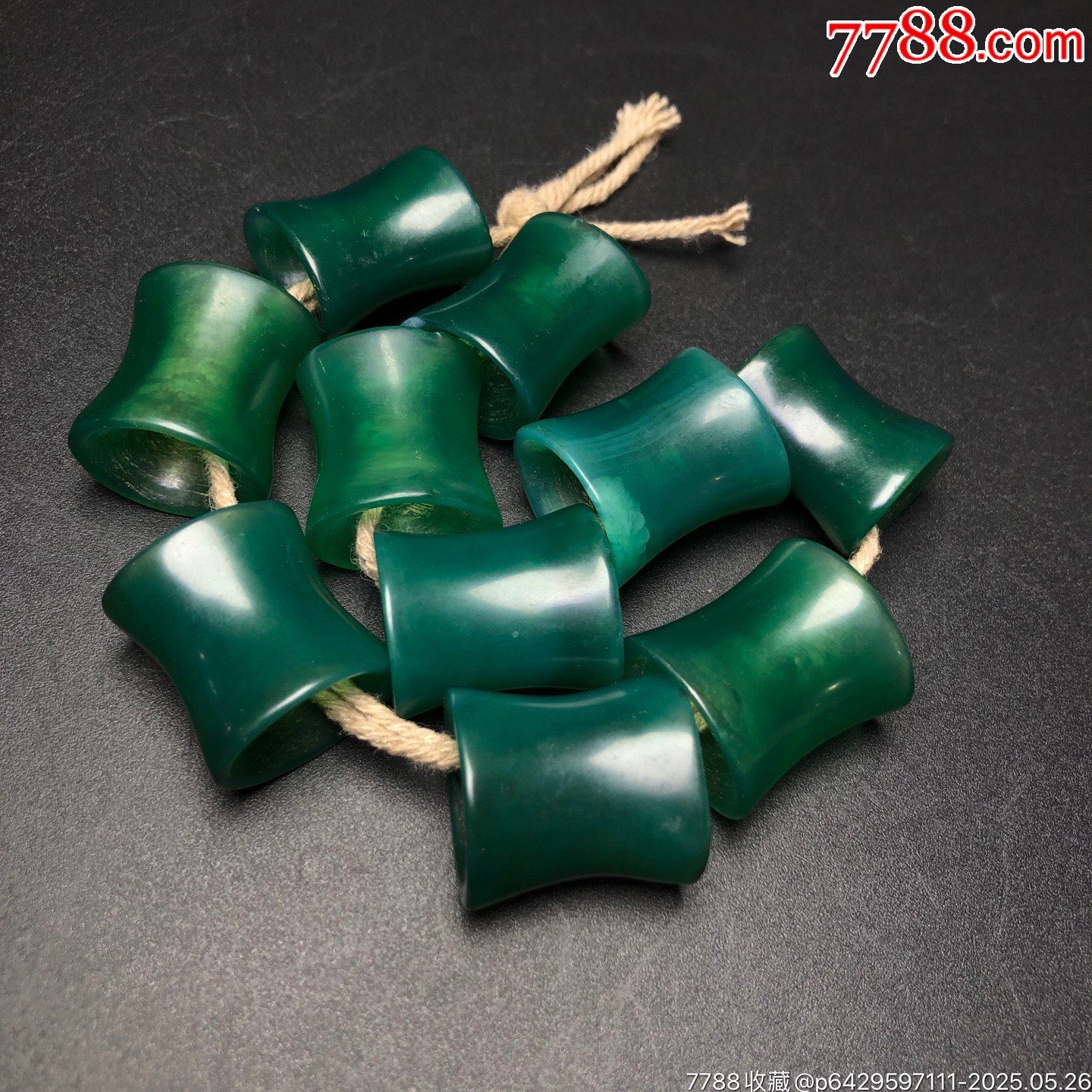 老瑪瑙手串竹節(jié)節(jié)節(jié)高升_價格399元【子健老貨】_第2張_