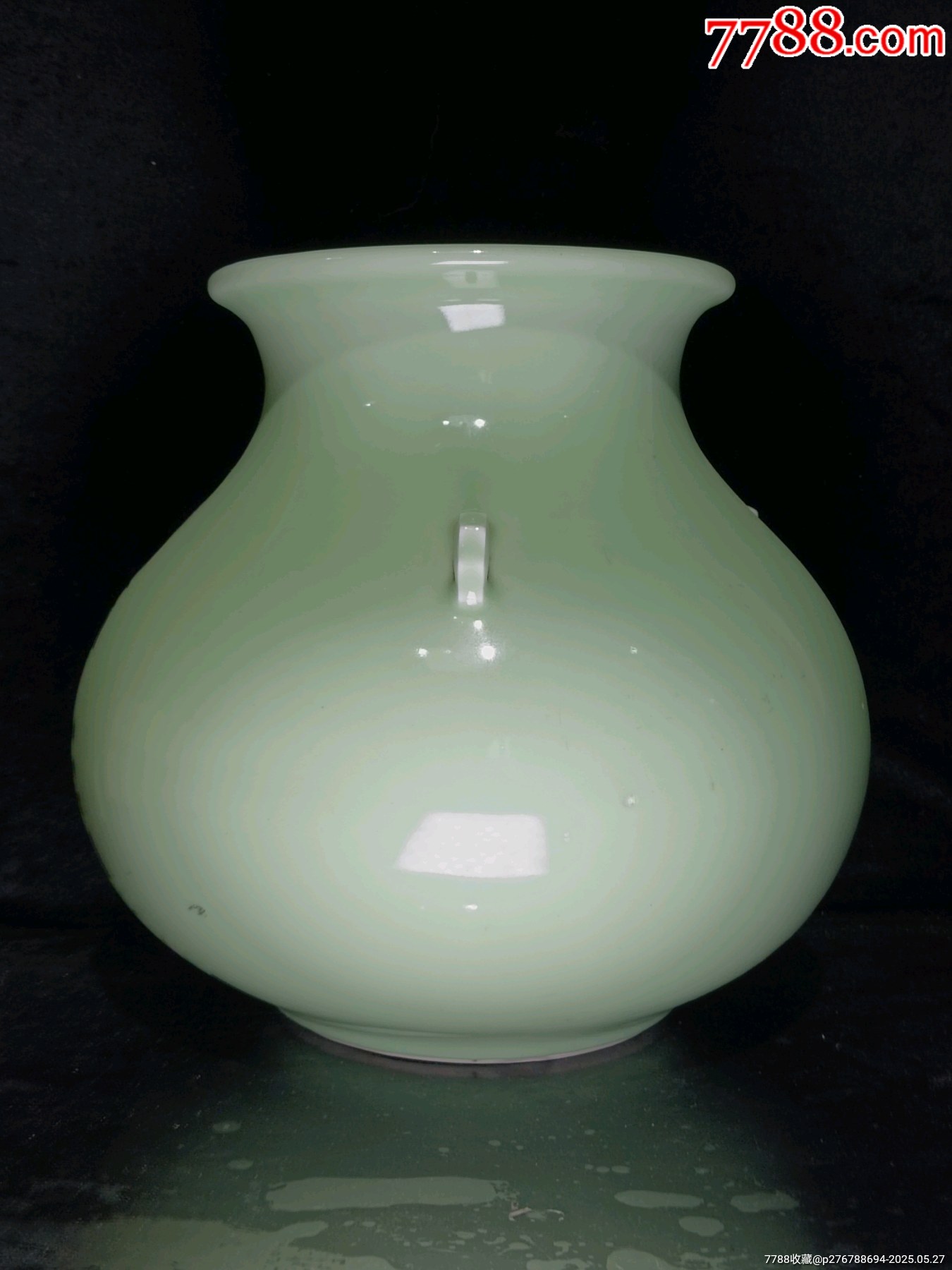 全美品晚清粉青釉三系魚簍尊_價(jià)格441元_第1張_