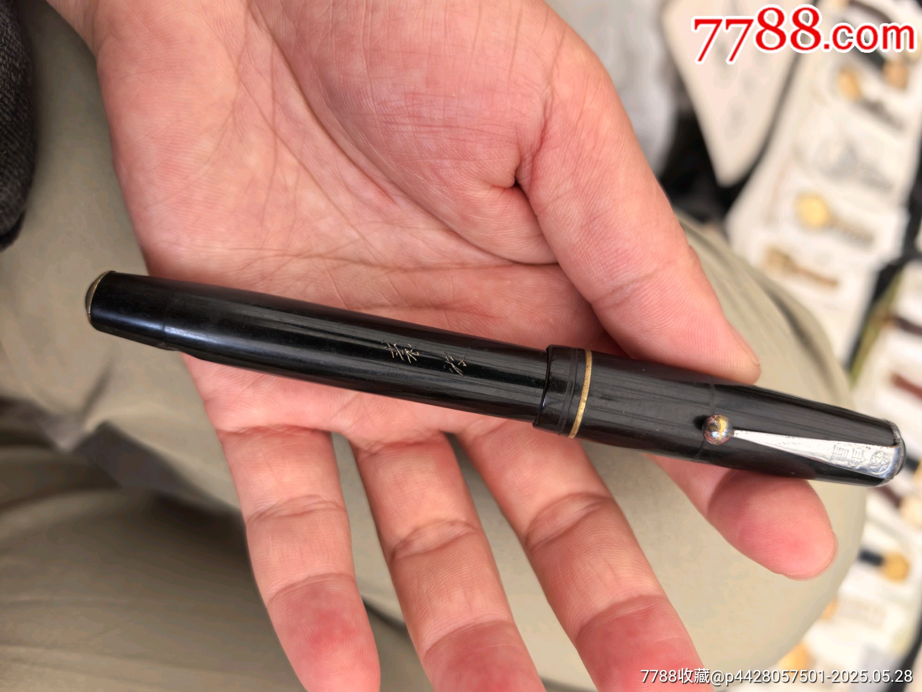 國產(chǎn)老的金筆拍賣_價格128元【鐘之玫瑰】_第1張_