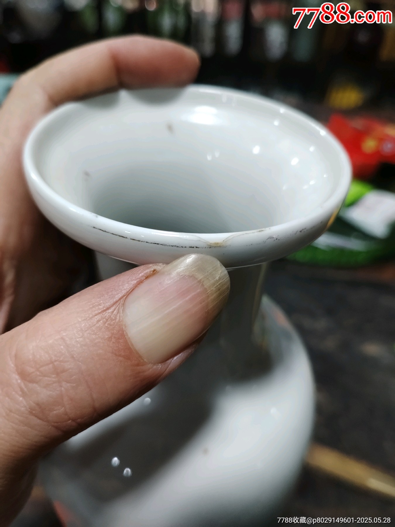 50年代手繪花鳥(niǎo)瓶_價(jià)格199元_第14張_