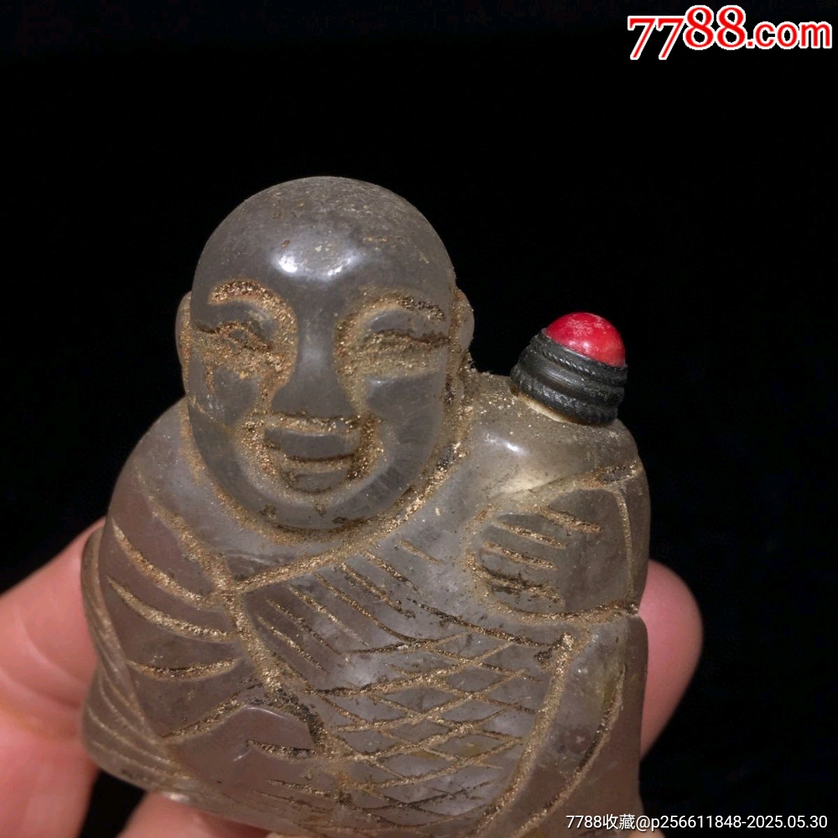 清代水晶鼻煙壺_價(jià)格339元_第1張_