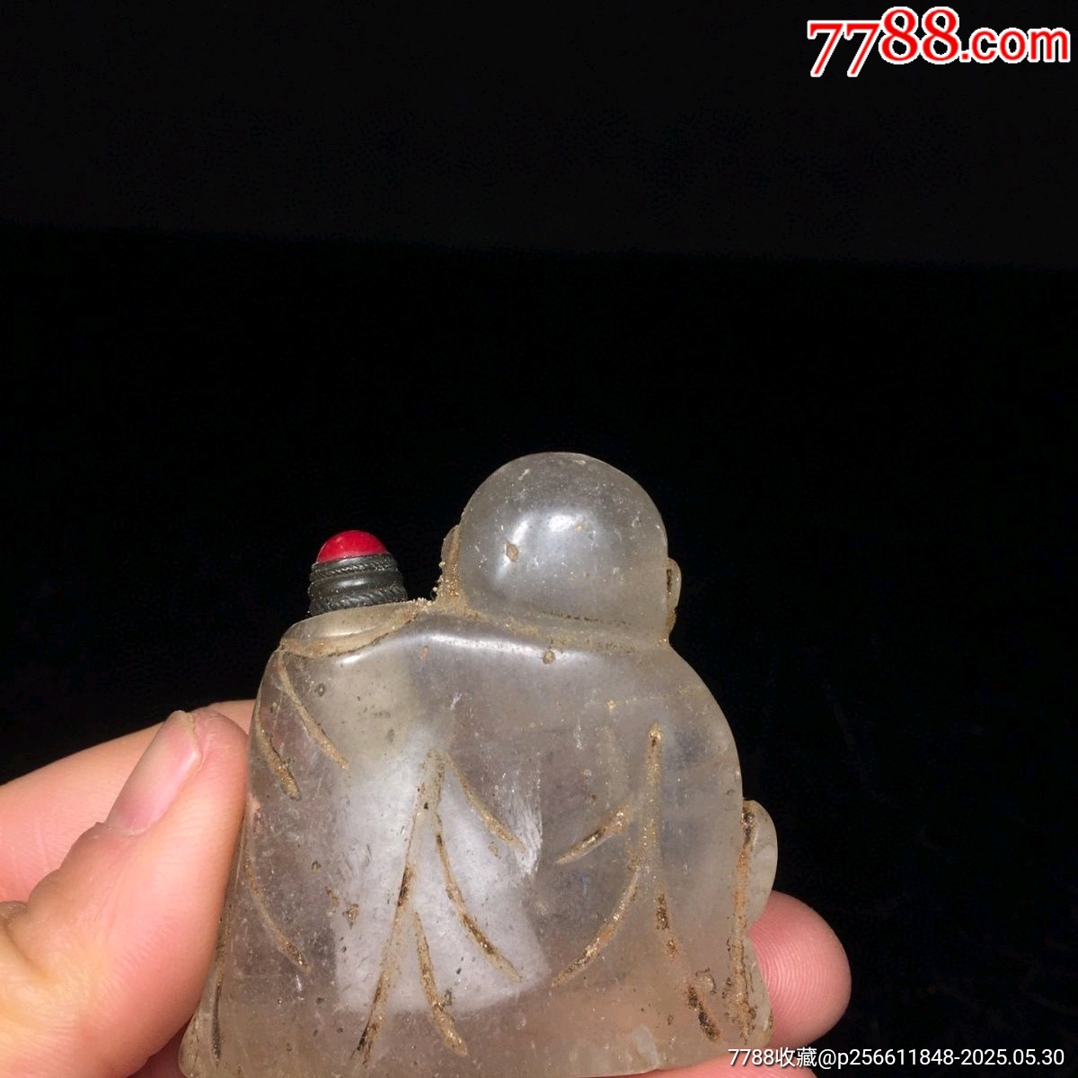 清代水晶鼻煙壺_價(jià)格339元_第5張_