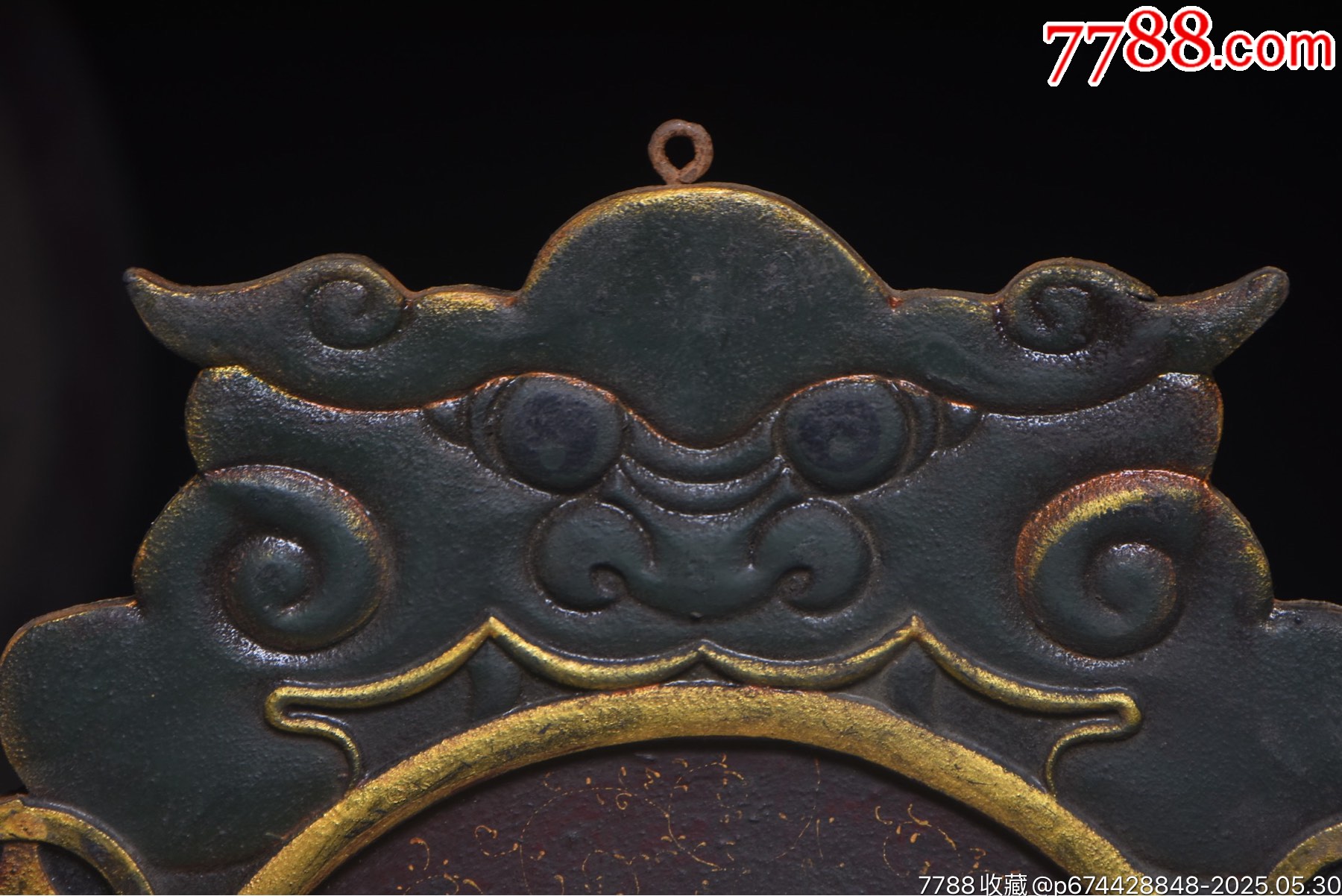 【酒】瑞獸金錢漆器掛匾。_價格299元【子健老貨】_第4張_