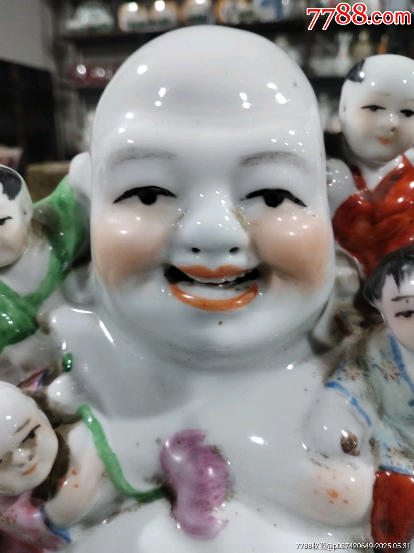 567粉彩彌勒佛_價格139元_第3張_