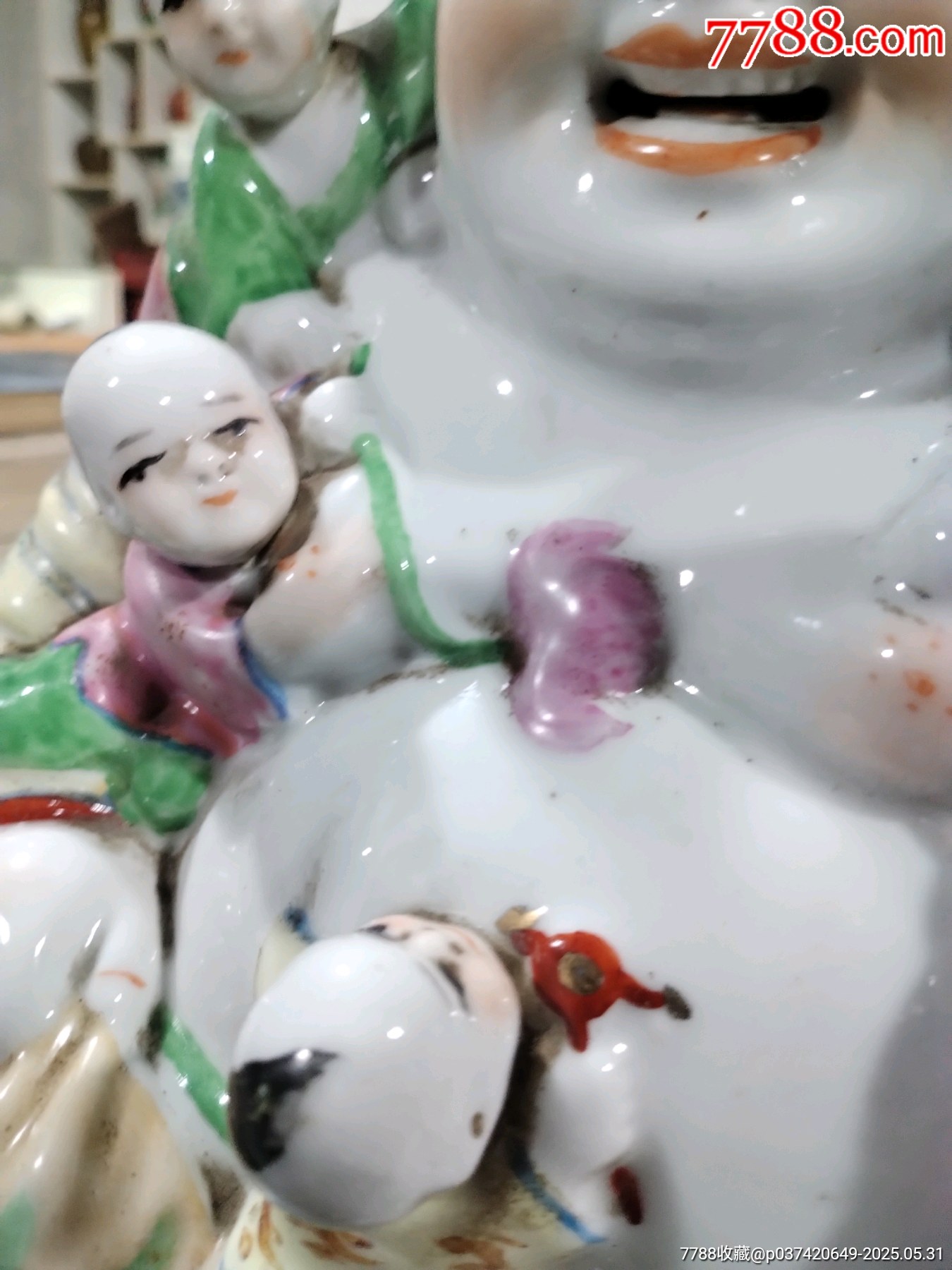 567粉彩彌勒佛_價格139元_第5張_