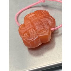 純天然保山南紅中國(guó)結(jié)