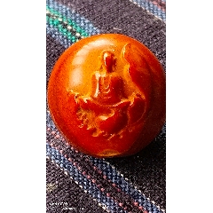 正圓橄欖核（佛坐像）_