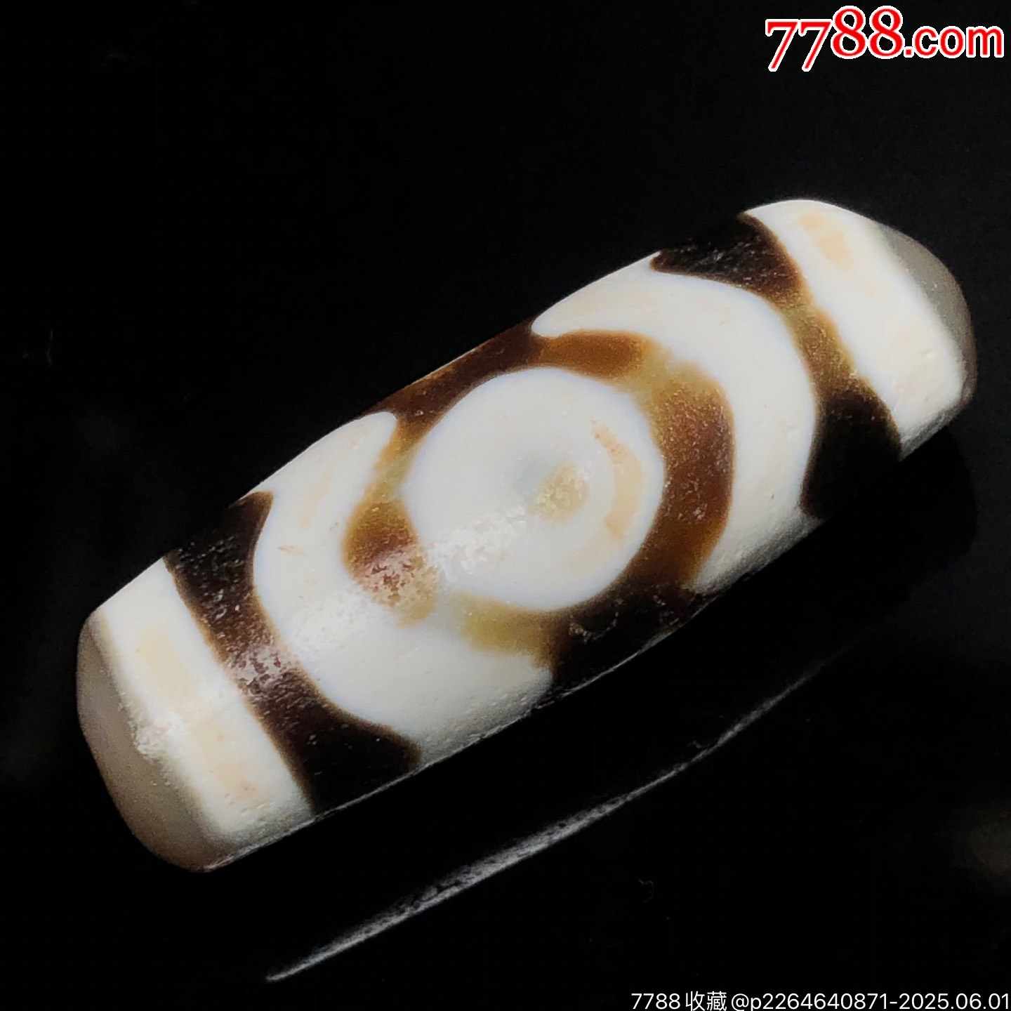 藏區(qū)回流老料高油包漿【三眼天珠】_價(jià)格499元【子健老貨】_第1張_