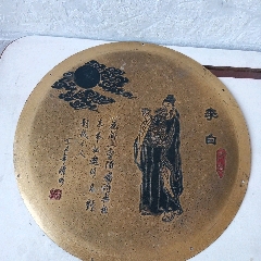 清代銅雕畫