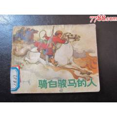 騎白駿馬的人