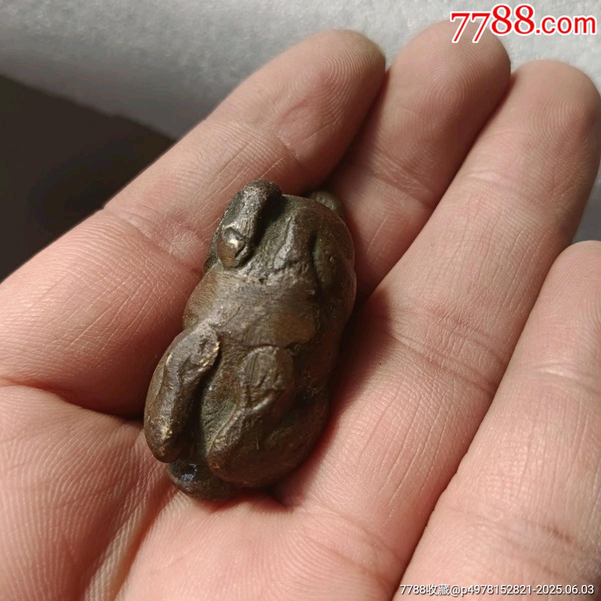 銅紫羊擺件_價格180元_第2張_