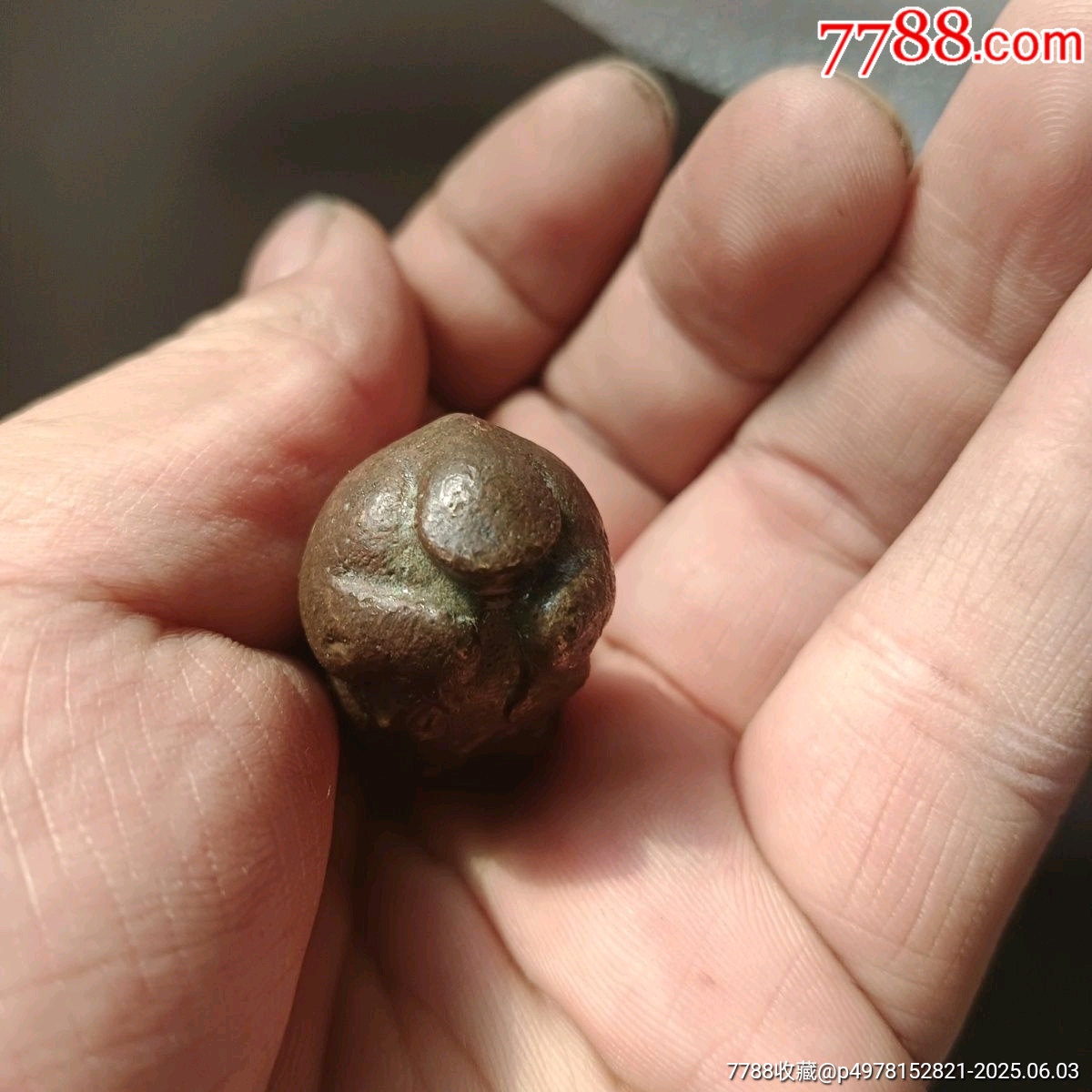 銅紫羊擺件_價格180元_第5張_
