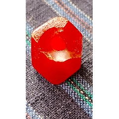 千年瑪瑙多棱半珠_