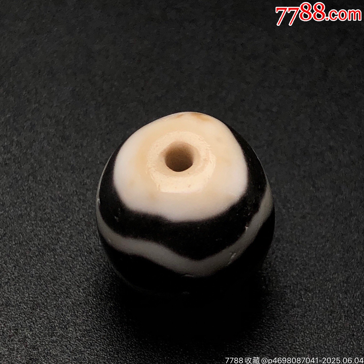 回流老料古法手工珠【水紋天珠】_價(jià)格599元【子健老貨】_第7張_