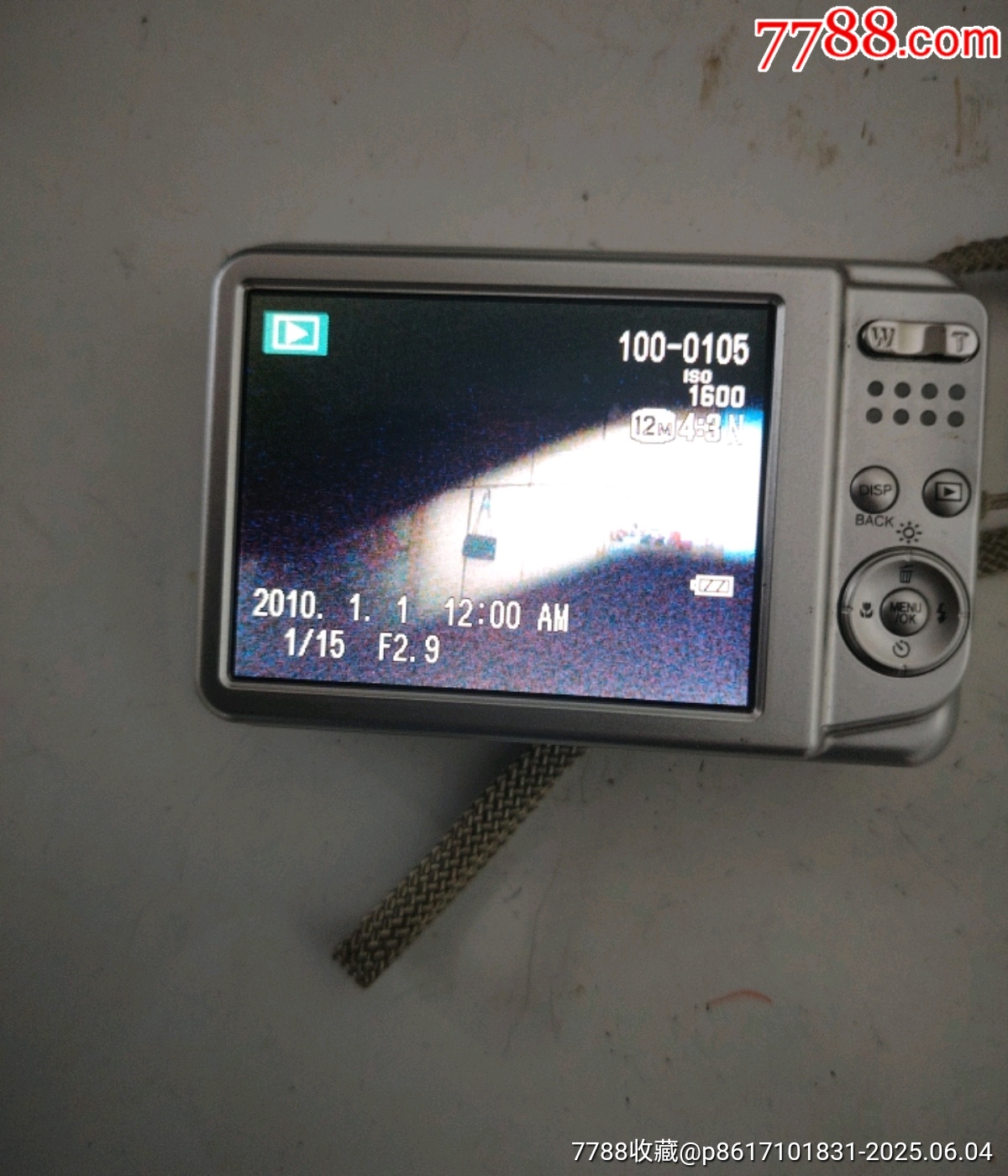 富士AV130數(shù)碼相機(jī)，D409號(hào)_價(jià)格131元_第10張_
