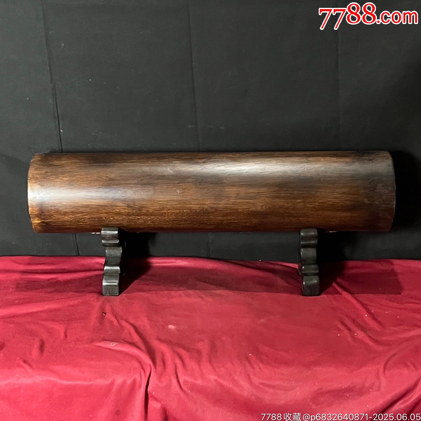 舊藏花梨木雕刻財(cái)源廣進(jìn)字體橫財(cái)擺件_價(jià)格888元【子健老貨】_第9張_