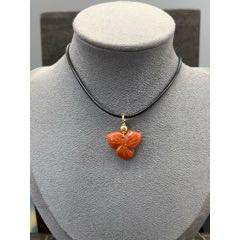 純天然川料滿肉南紅掛件