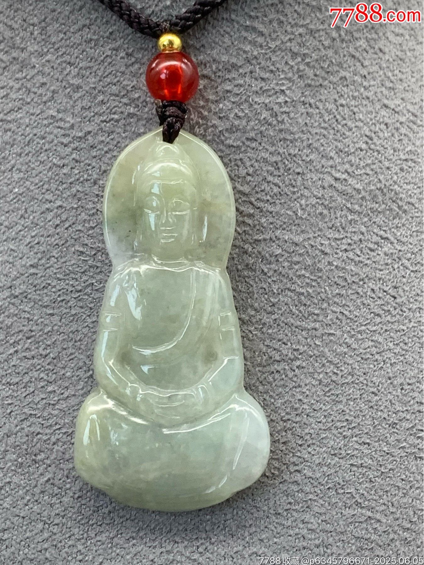 純天然A貨緬甸翡翠佛掛件_價格1元_第7張_