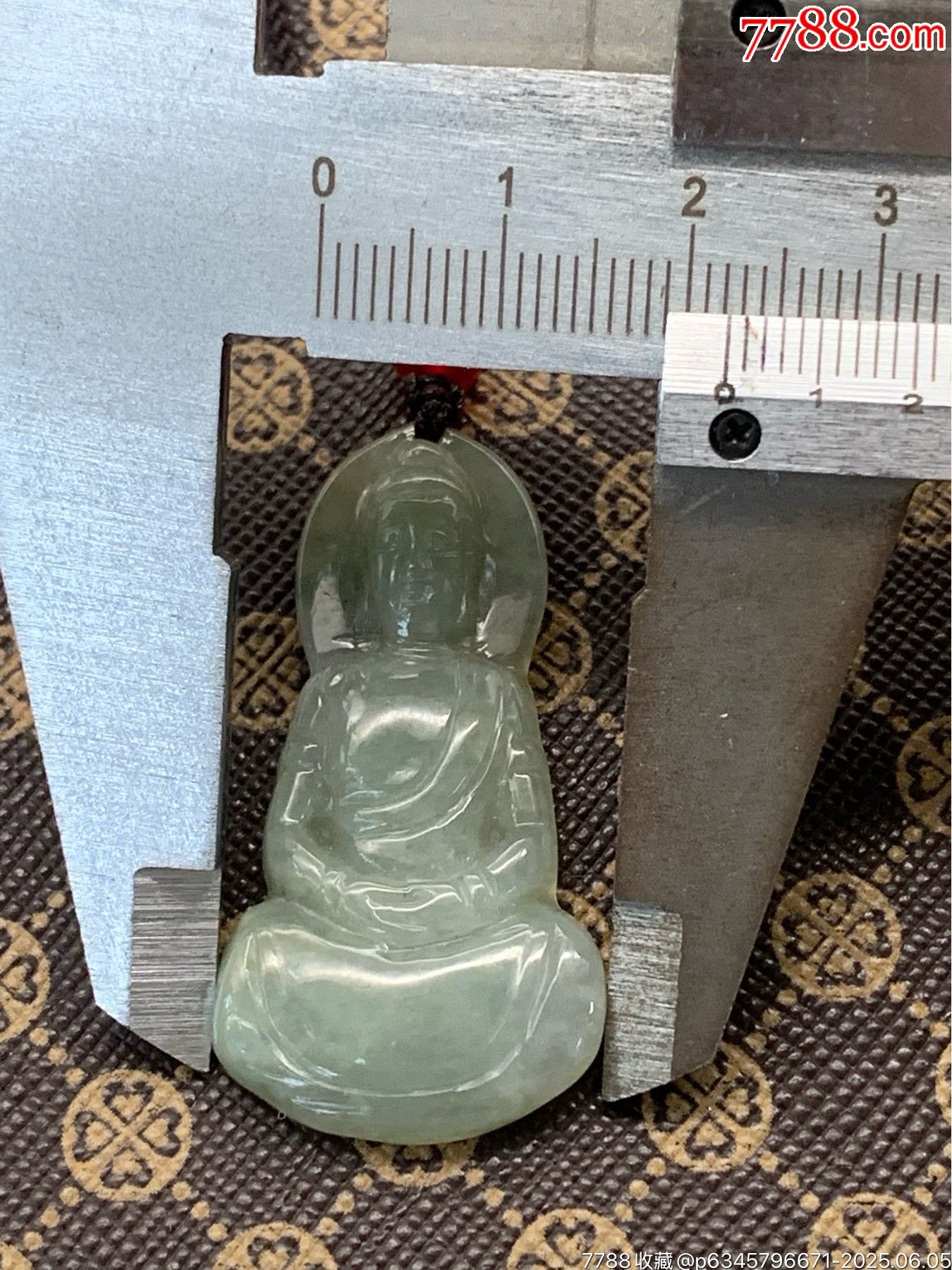 純天然A貨緬甸翡翠佛掛件_價格1元_第8張_