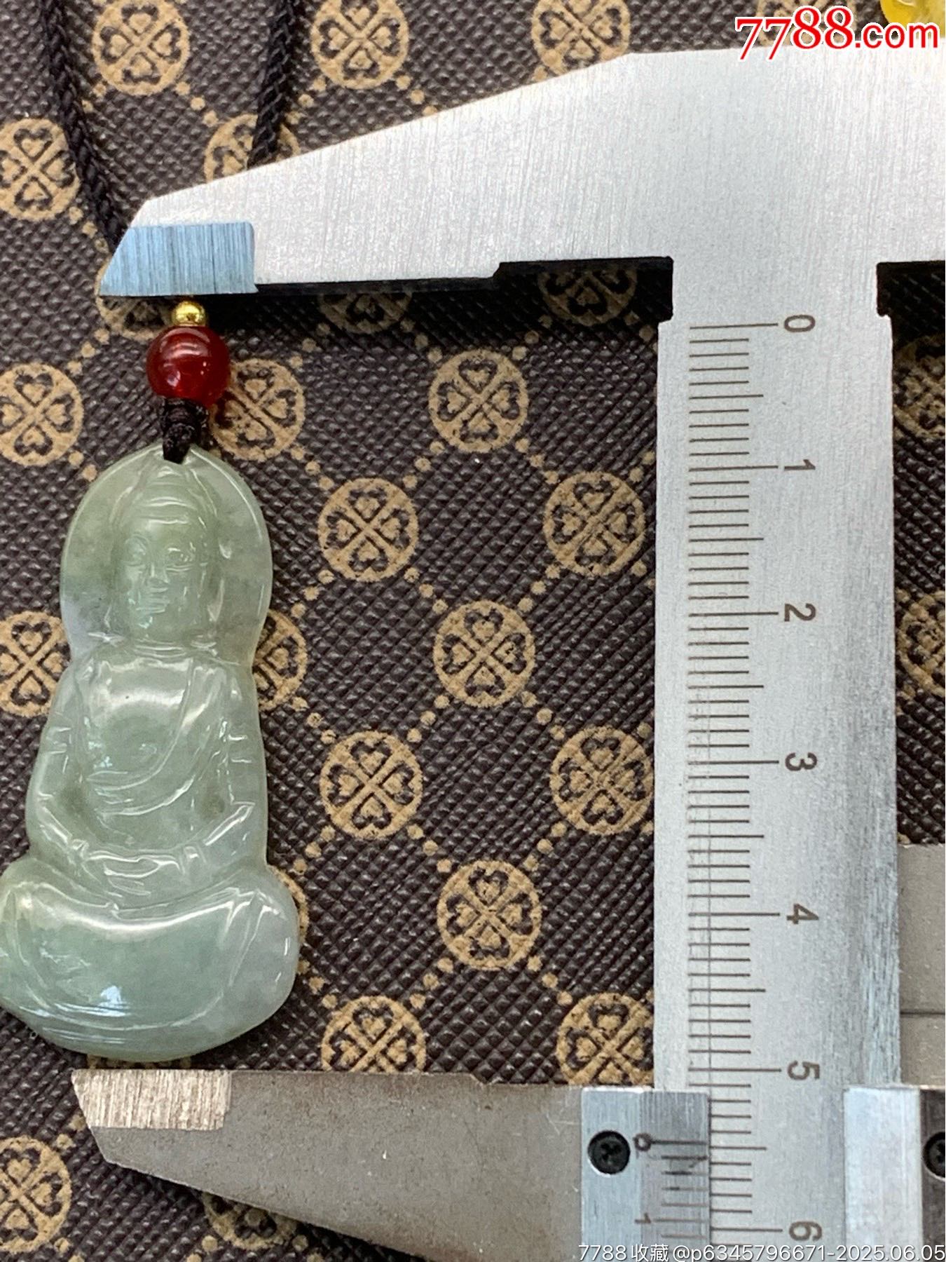 純天然A貨緬甸翡翠佛掛件_價格1元_第9張_