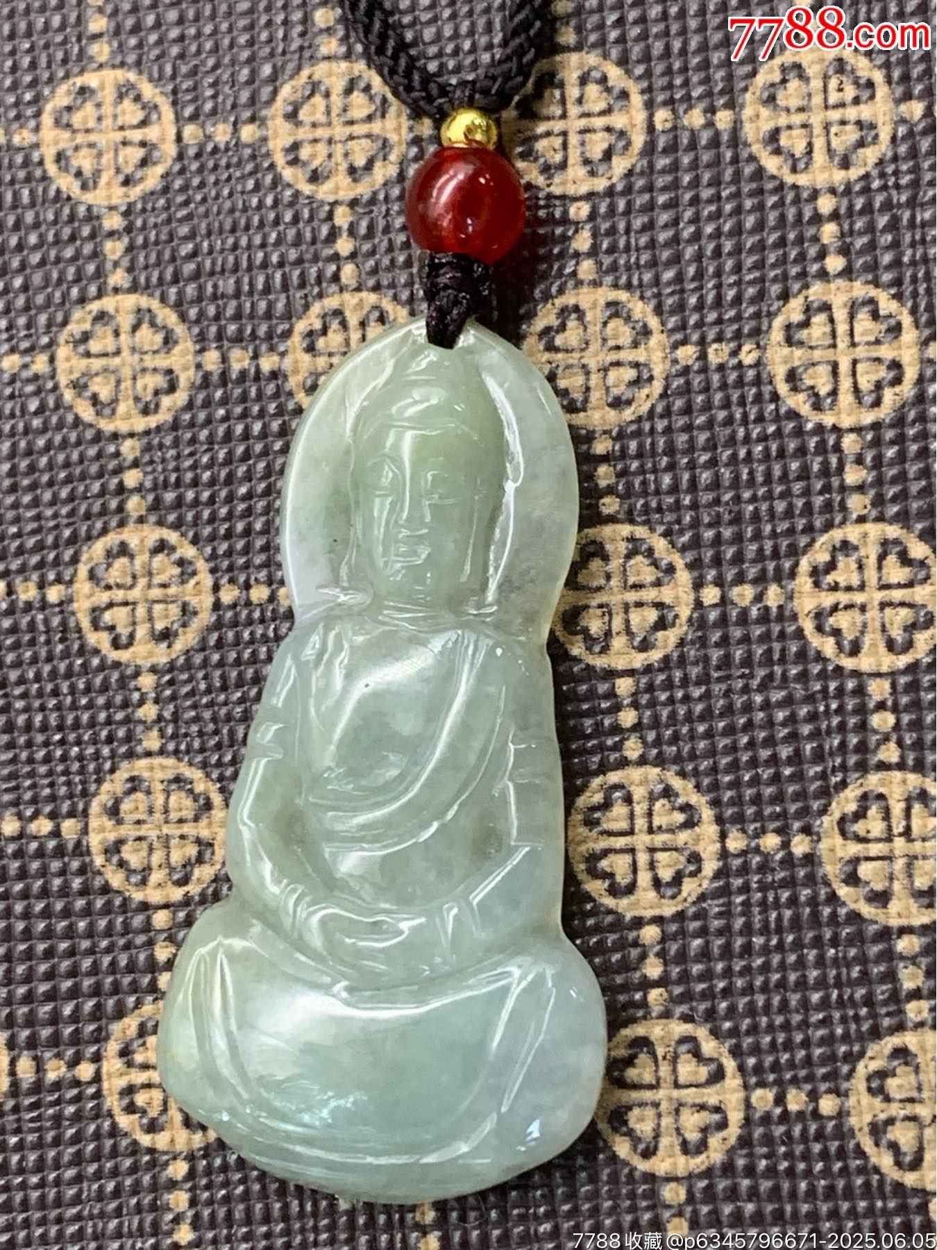 純天然A貨緬甸翡翠佛掛件_價格1元_第12張_