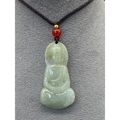 純天然A貨緬甸翡翠佛掛件