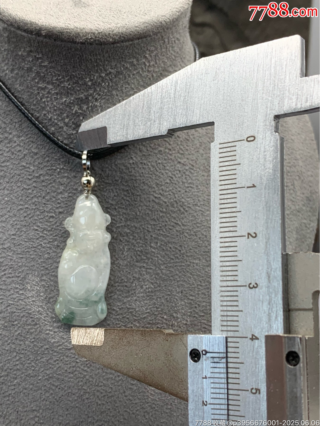 純天然A貨緬甸翡翠財(cái)神_價(jià)格1元_第5張_