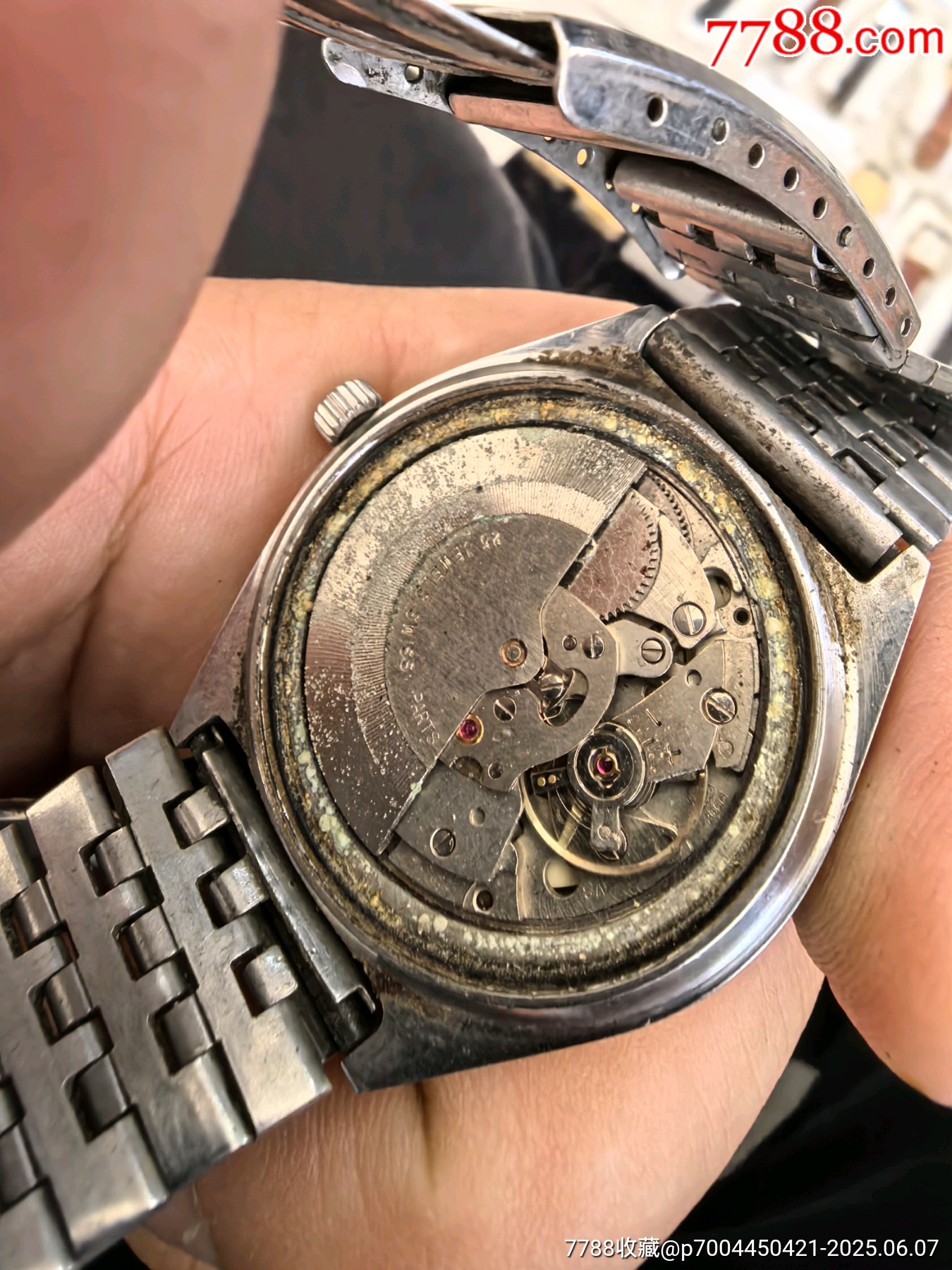 古董機(jī)械表拍賣(mài)_價(jià)格28元【鐘之玫瑰】_第7張_