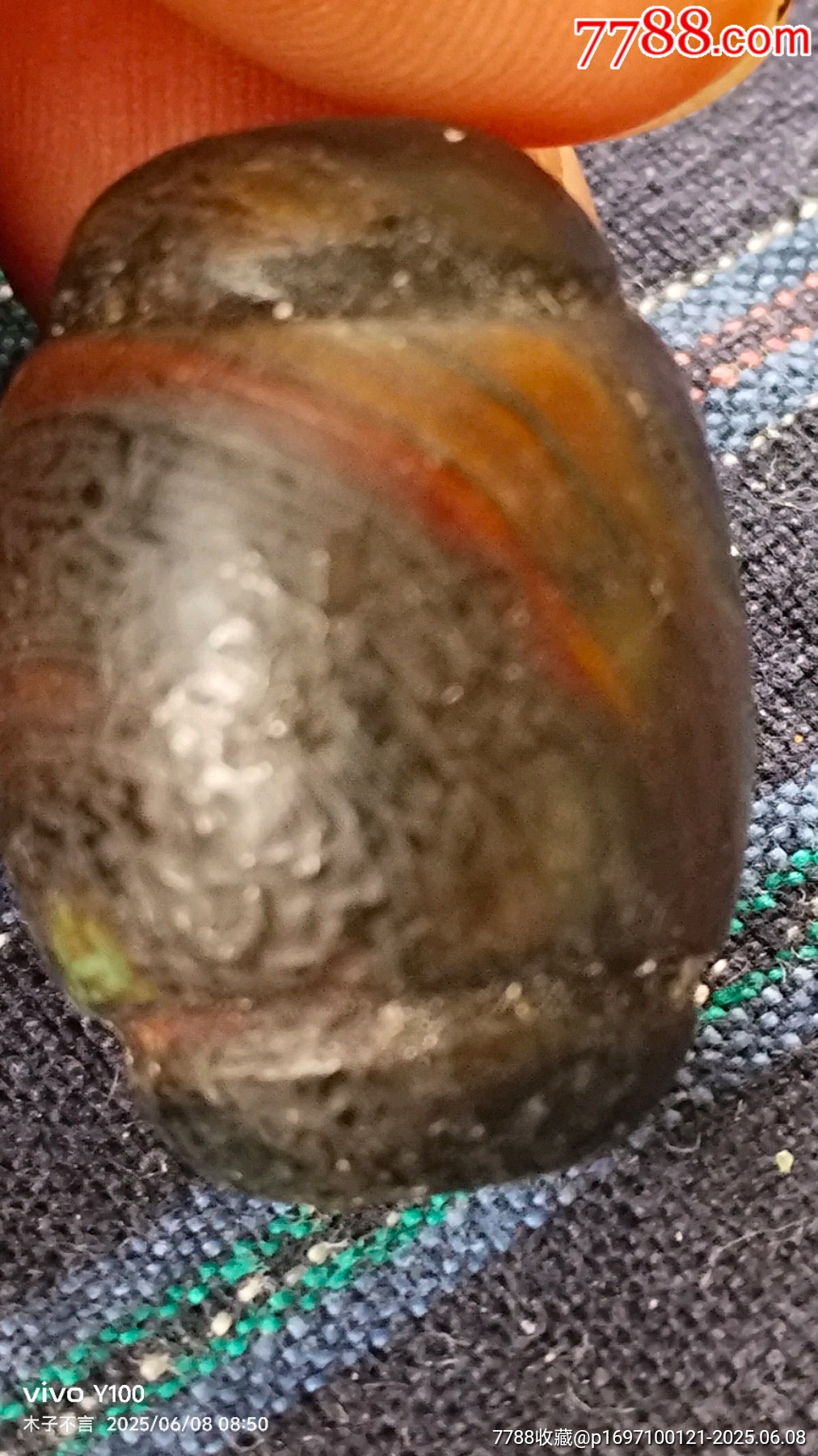 千年纏絲瑪瑙桶珠_價格28元【嘉禾古玩】_第2張_