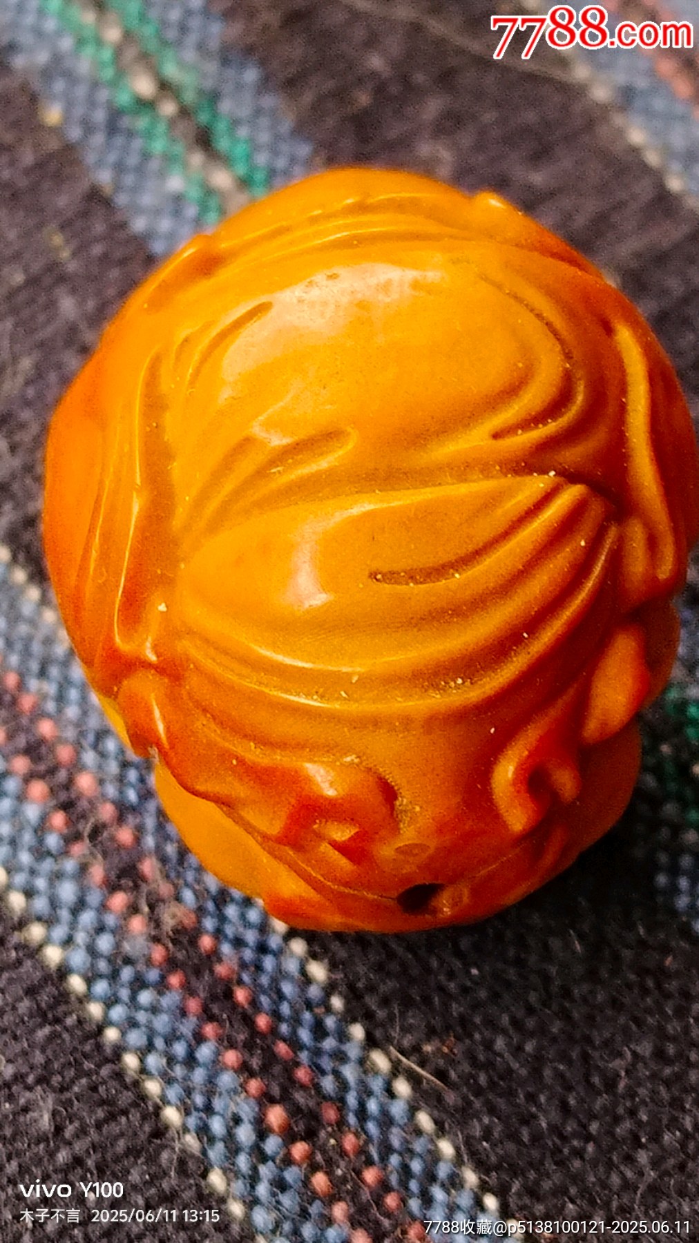 手工雕刻件財(cái)神_價(jià)格18元【嘉禾古玩】_第5張_
