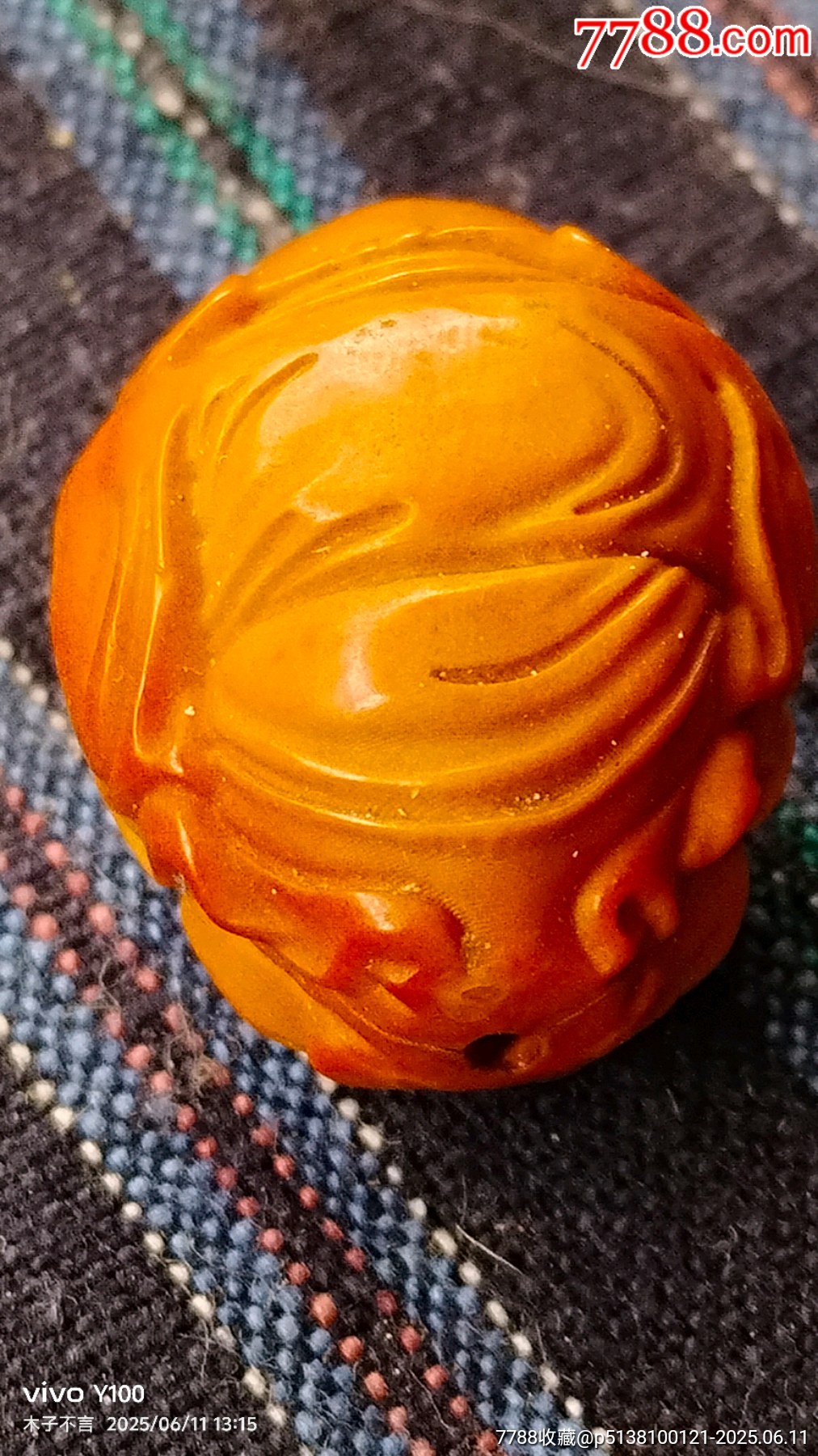手工雕刻件財(cái)神_價(jià)格18元【嘉禾古玩】_第7張_