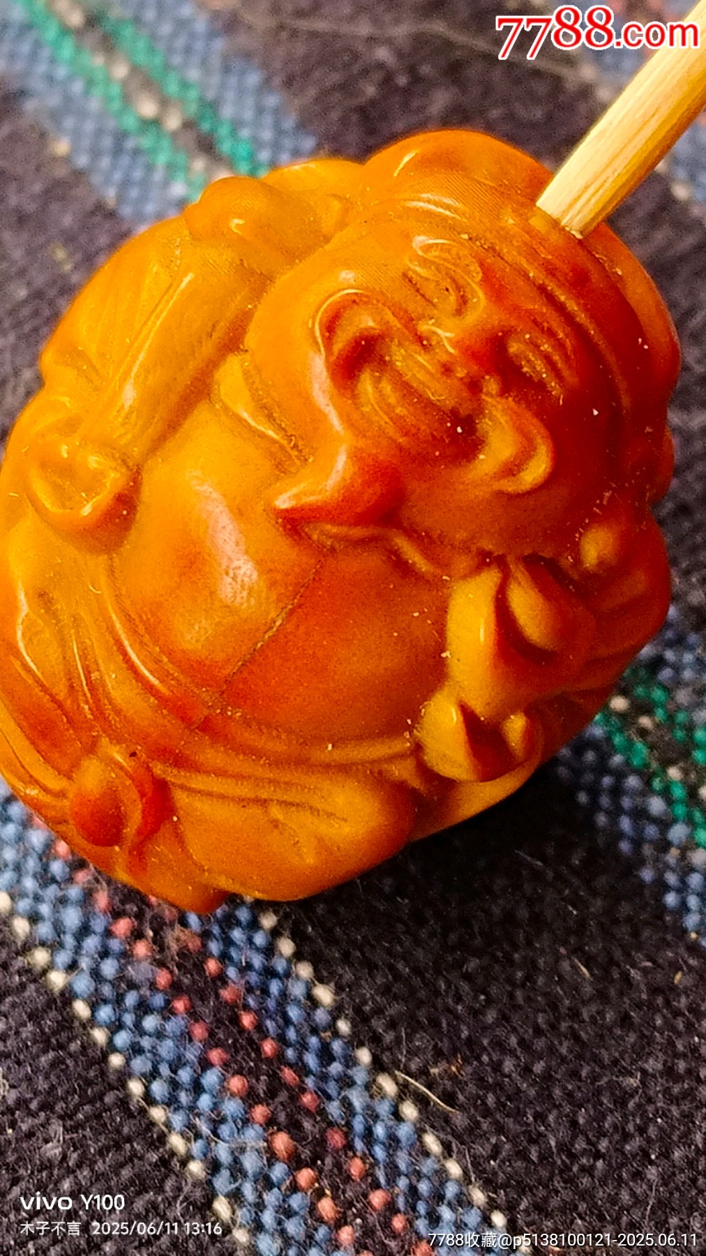 手工雕刻件財(cái)神_價(jià)格18元【嘉禾古玩】_第8張_