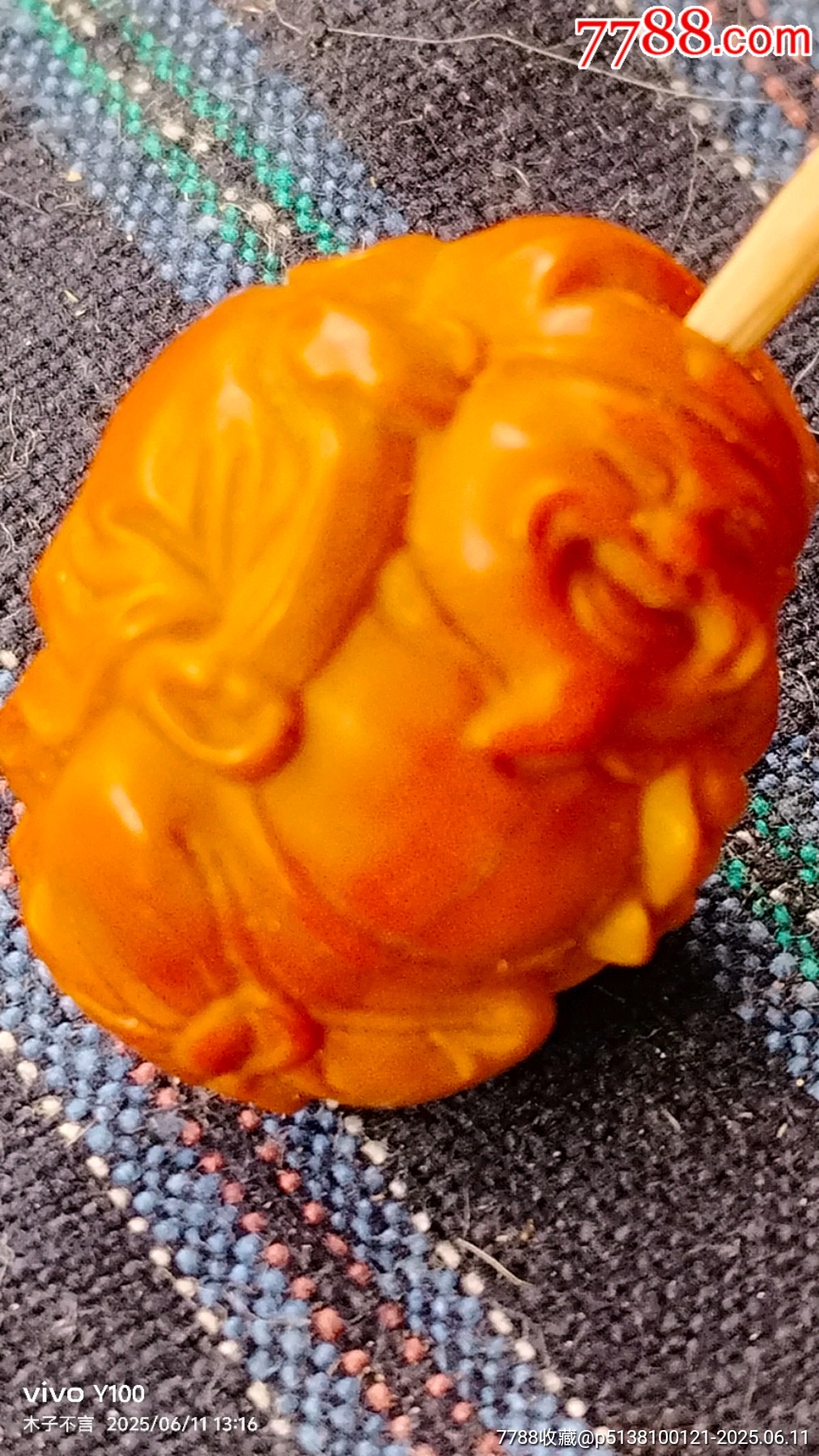 手工雕刻件財(cái)神_價(jià)格18元【嘉禾古玩】_第9張_