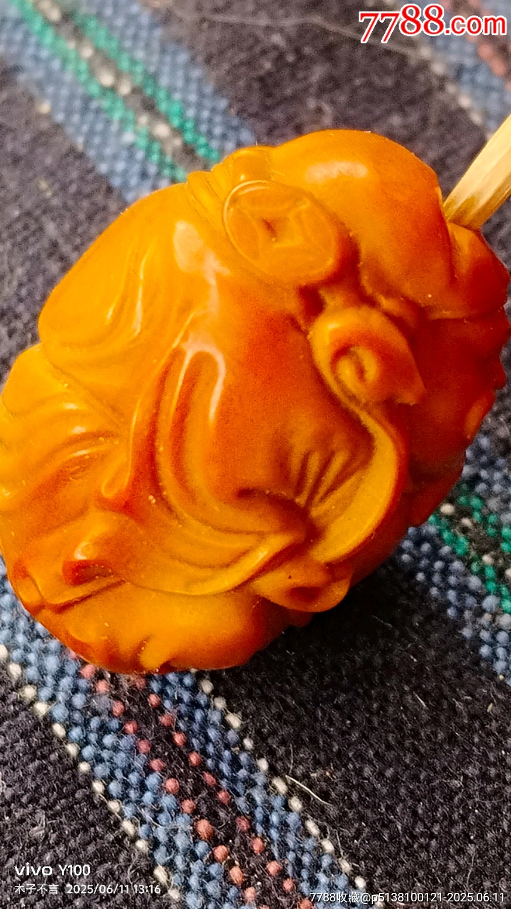 手工雕刻件財(cái)神_價(jià)格18元【嘉禾古玩】_第11張_