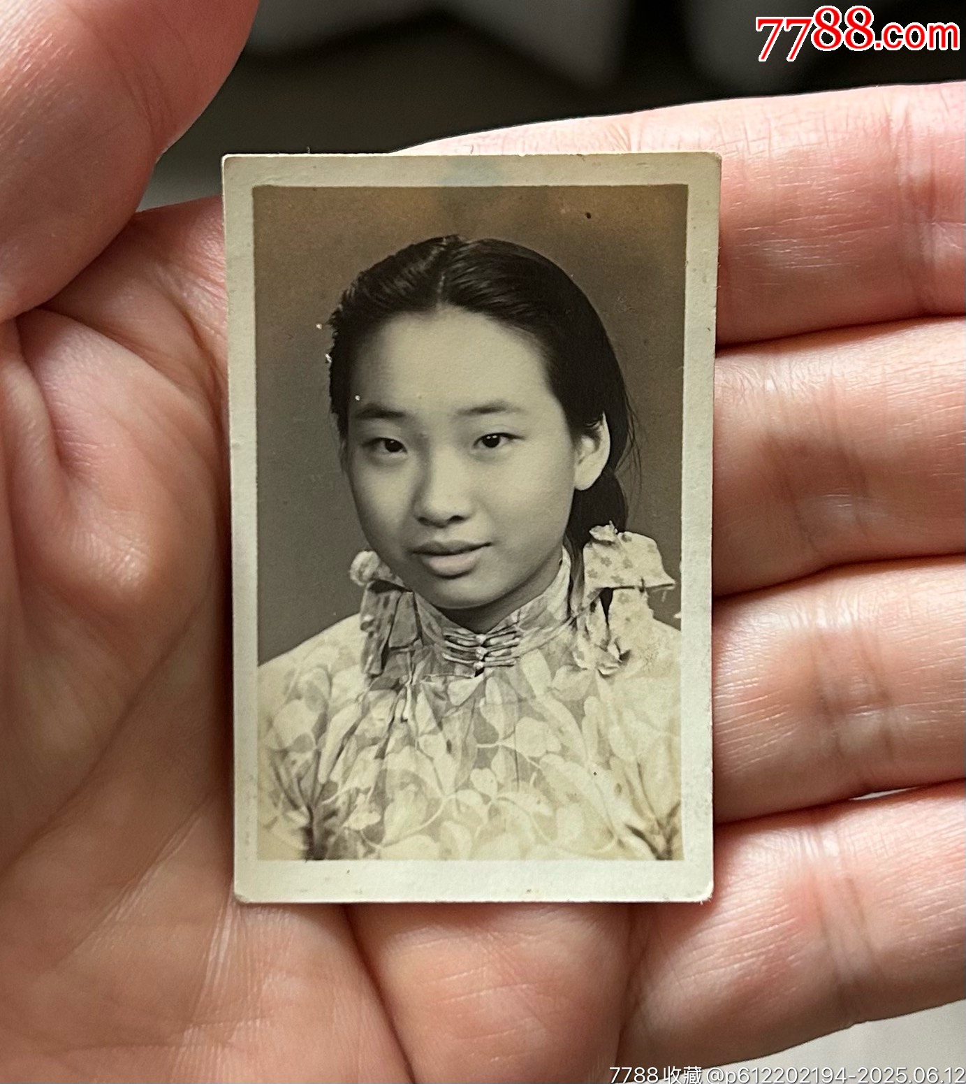 民国时髦头绳花衣裳