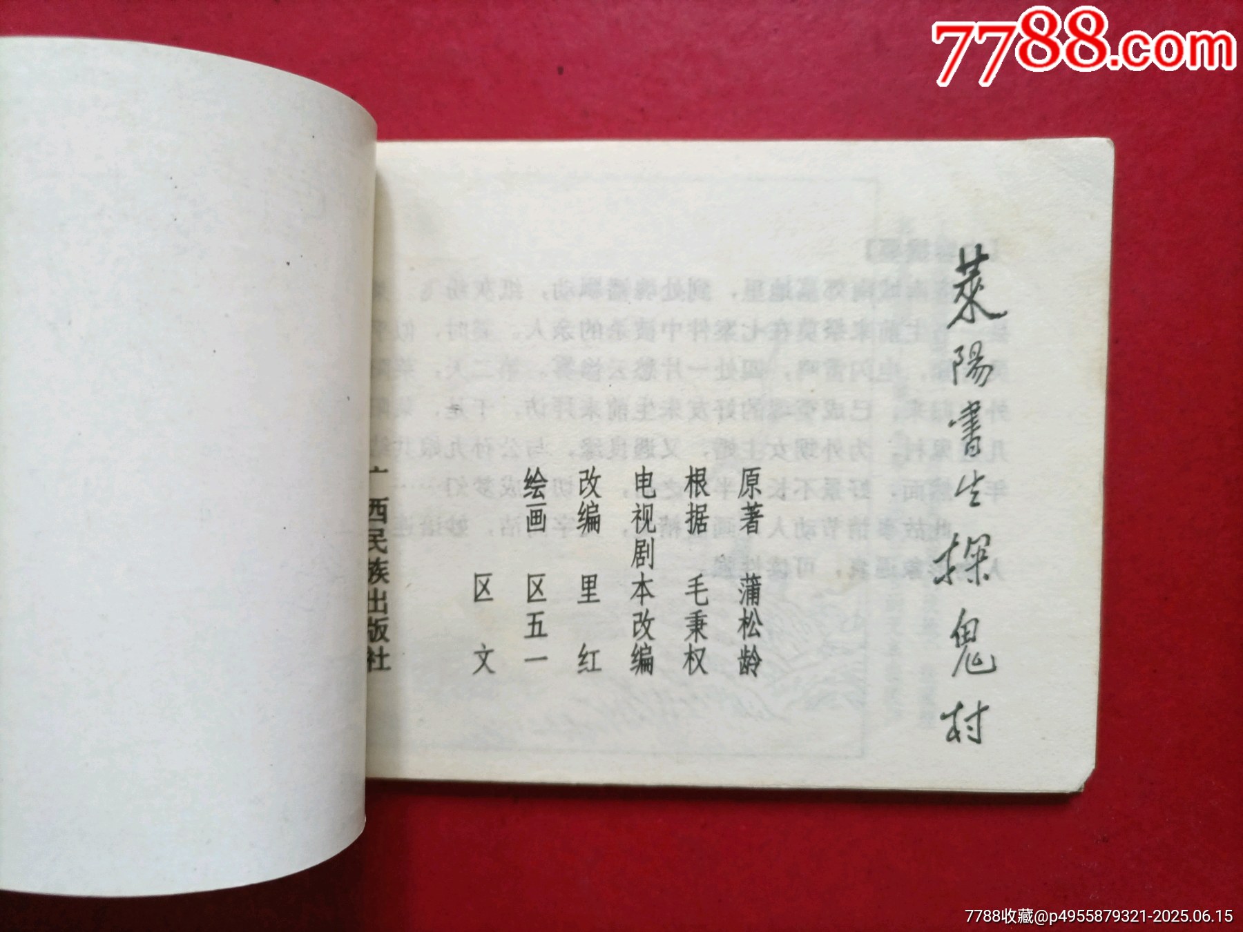 萊陽(yáng)書(shū)生探鬼村（2萬(wàn)冊(cè)）_價(jià)格35元_第4張_