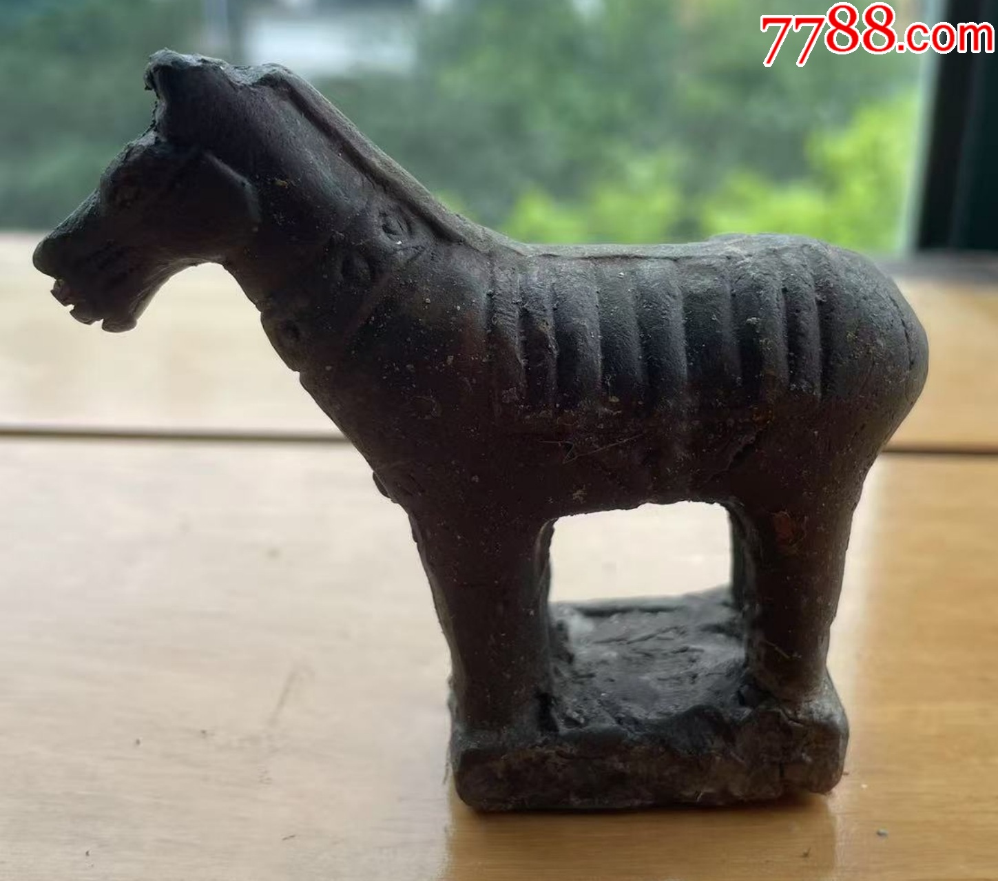 漢：馬陶俑，帶馬鞍，栩栩如生，保真！_價格108元【優(yōu)品好店】_第2張_