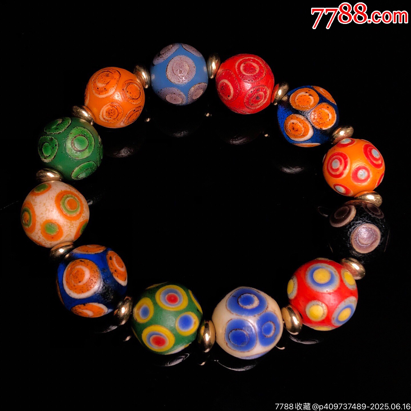缩小更多"琉璃饰品"商品>>>>￥2998品・西亚回流老天珠项链